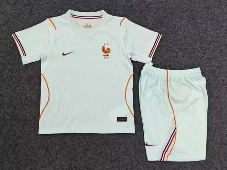 Kids-France 2026 World Cup Away Soccer Jersey(Player)